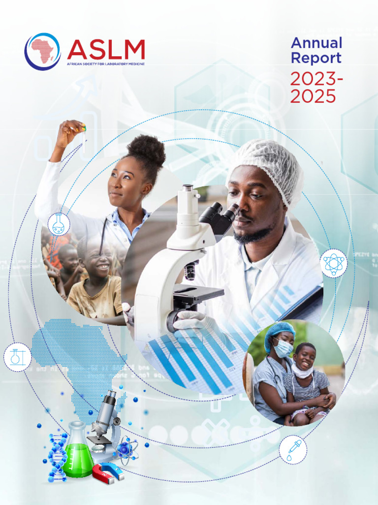 ASLM Annual Report 2023 2025 | PDF | Fundraising | Antimicrobial Resistance