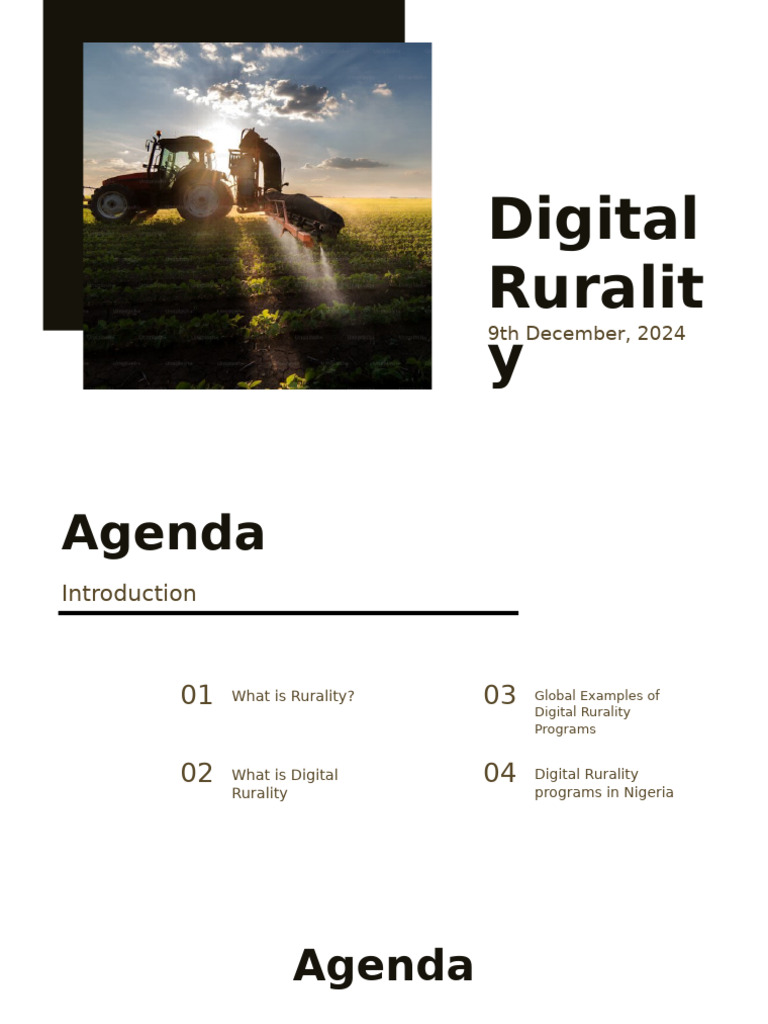 Understanding Digital Rurality Trends | PDF | Rural Area | Economies