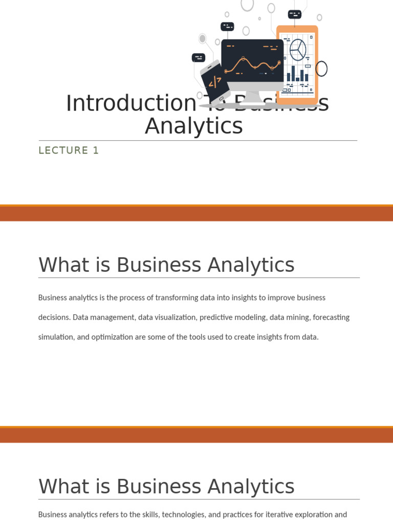 Introduction To Data Analysis | PDF | Data Analysis | Analytics