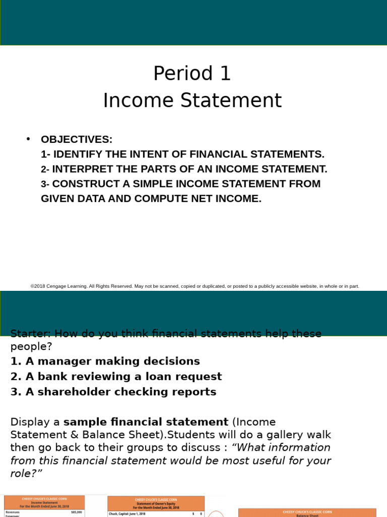 Understanding Income Statements Basics | PDF | Income Statement | Expense