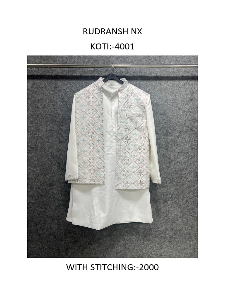 Rudransh NX White Koti | PDF