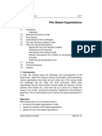 Unit 7 Film Based Organisations: Structure