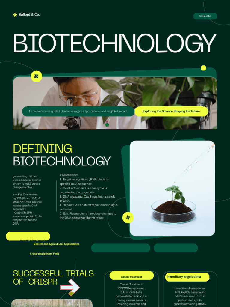 Biotechnology: Innovations and Applications | PDF | Biotechnology ...