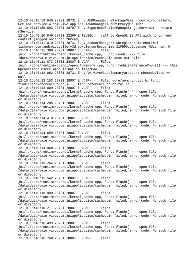 Log | PDF | Operating System Technology | Software Engineering