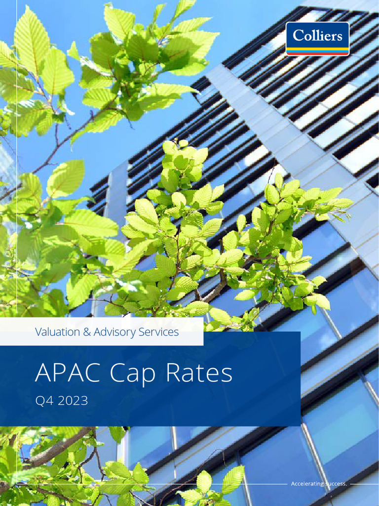 Colliers APAC Cap Rate Report - Q4 2023 | PDF | Interest Rates | Interest