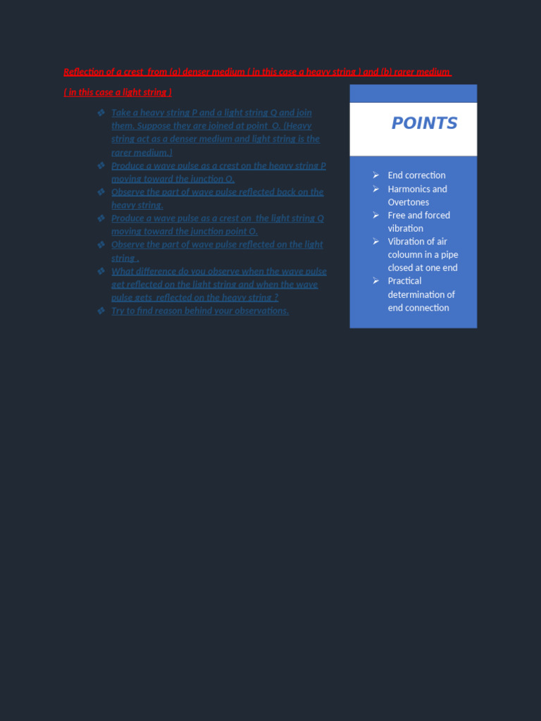 Reflection of A Crest | PDF
