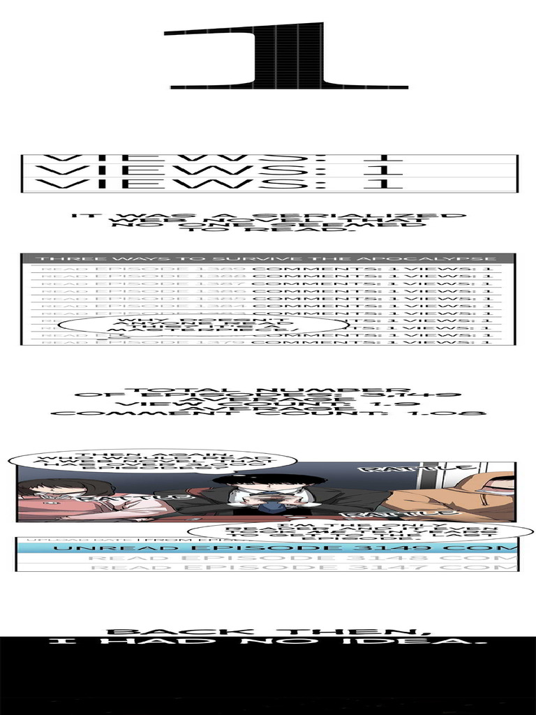 CH - 0 Omniscient Readers Viewpoint | PDF