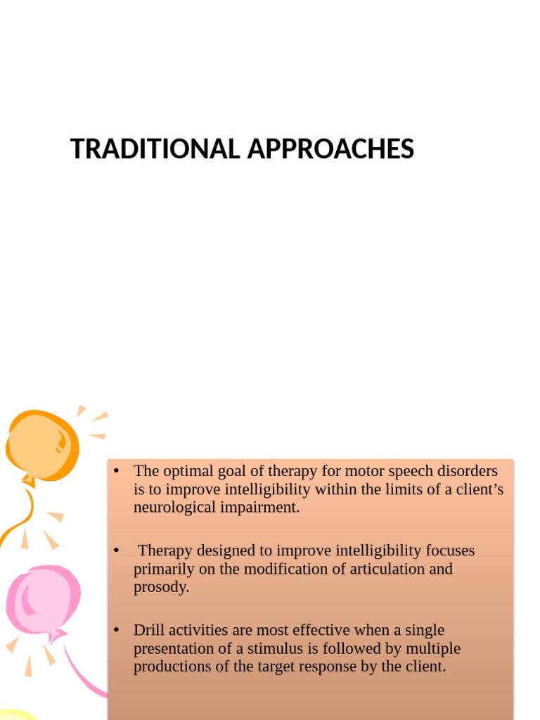 3 - Traditional Approach | PDF | Breathing | Speech