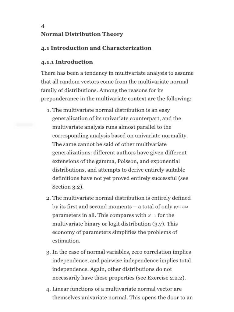 Multivariate Analysis - Chap4 | PDF