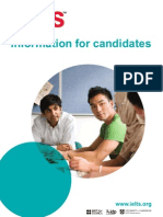 Ielts Information for Candidates Booklet