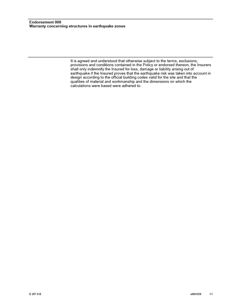 008 Structures in Earthquake Zones | PDF