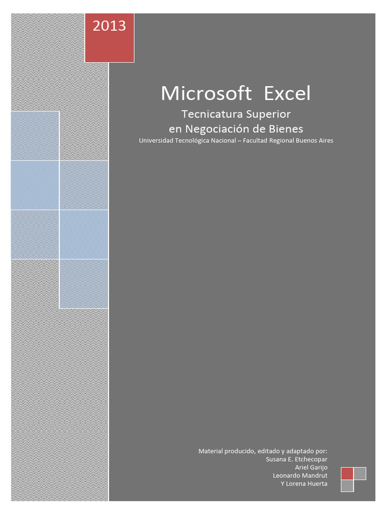 Guía Completa de Microsoft Excel 2013 | PDF | Microsoft Excel | Hoja de ...