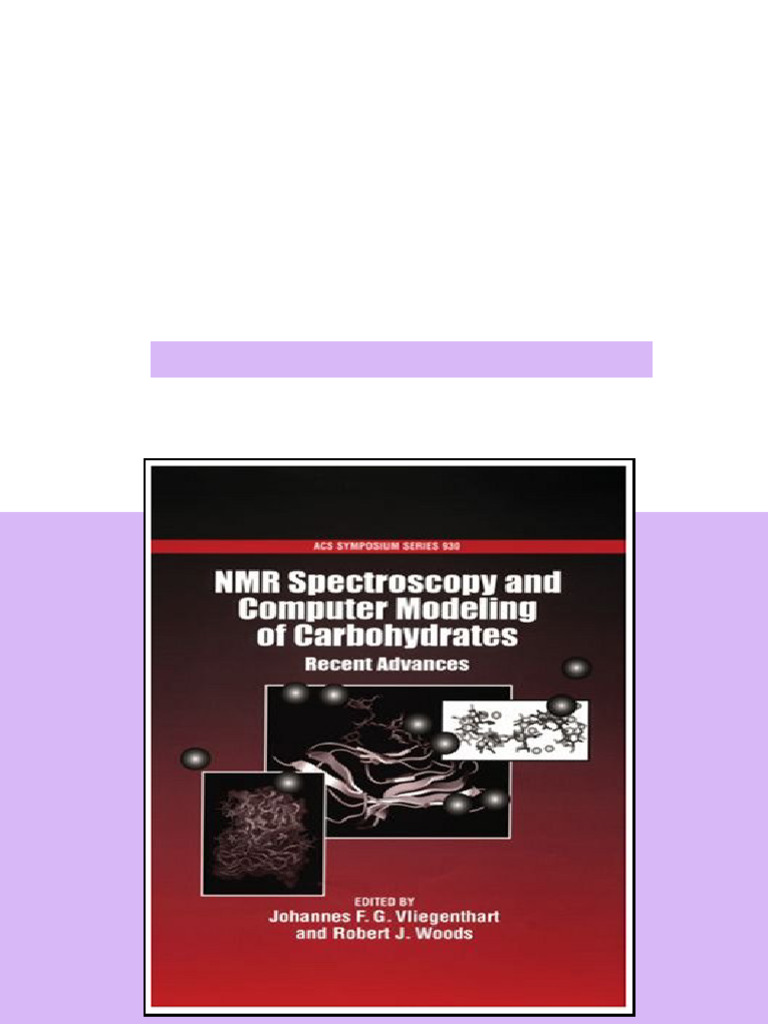 (Ebook) NMR Spectroscopy and Computer Modeling of Carbohydrates: Recent ...