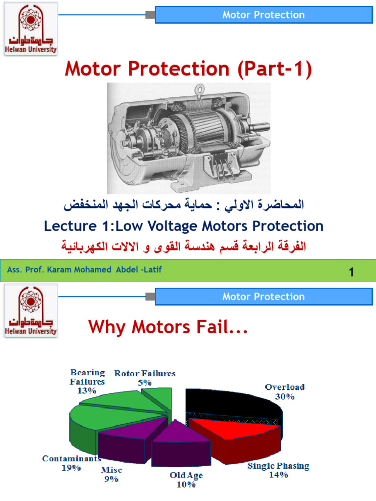Motor Protection - Part 1 | PDF | Voltage | Fuse (Electrical)