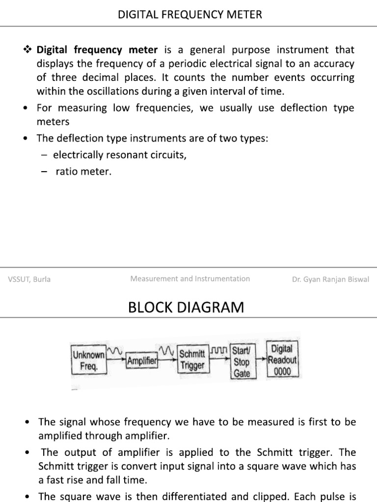 Digital Frequency Meter | PDF