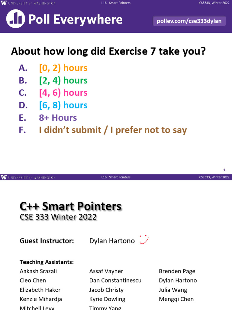 smartptrs_wink | PDF | Pointer (Computer Programming) | Computer Data