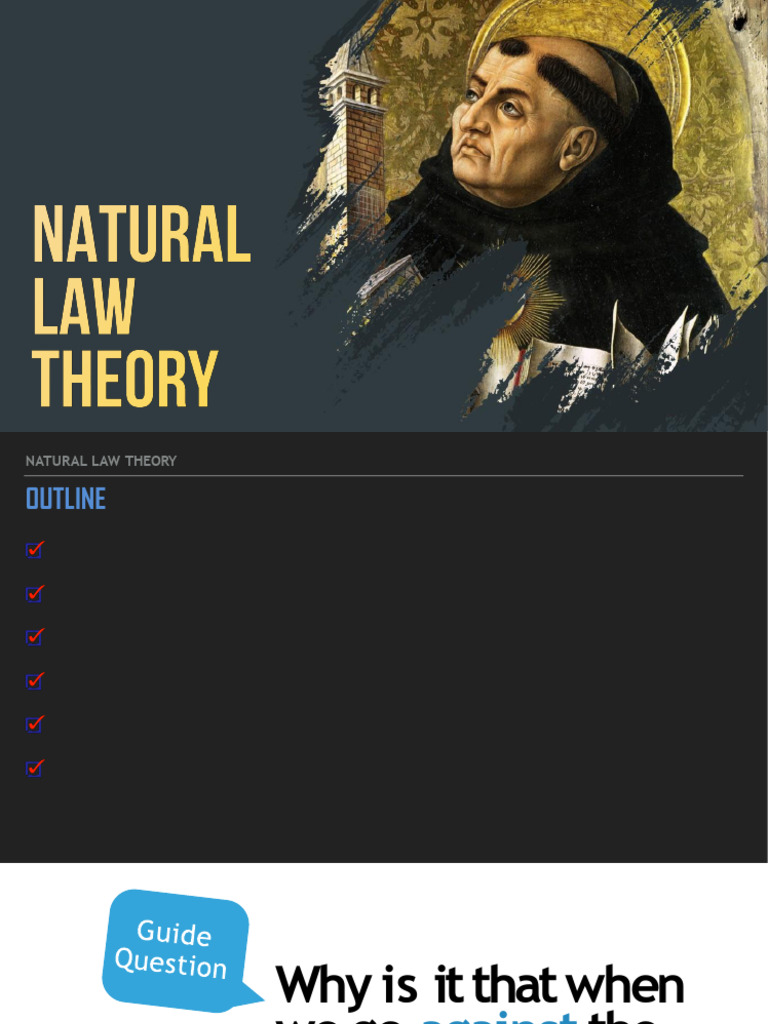 Understanding Aquinas' Natural Law Theory | PDF | Thomas Aquinas ...