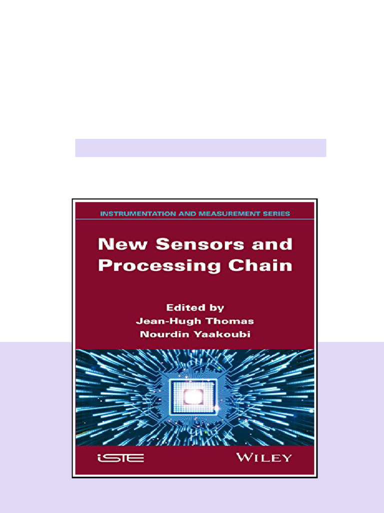 New Sensors And Processing Chain 1st Edition Nourdin Yaakoubi pdf ...