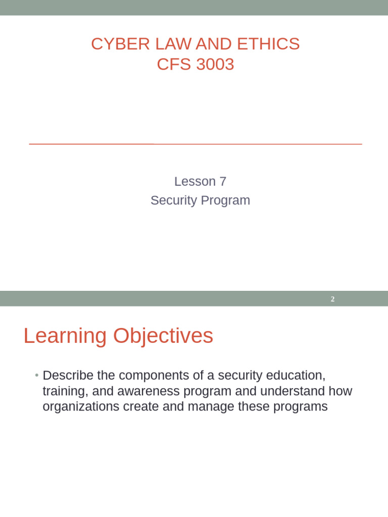 LO5-SETA | PDF | Information Security | Securities