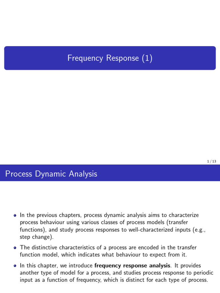 Frequency Response | PDF | Decibel | Signal Processing
