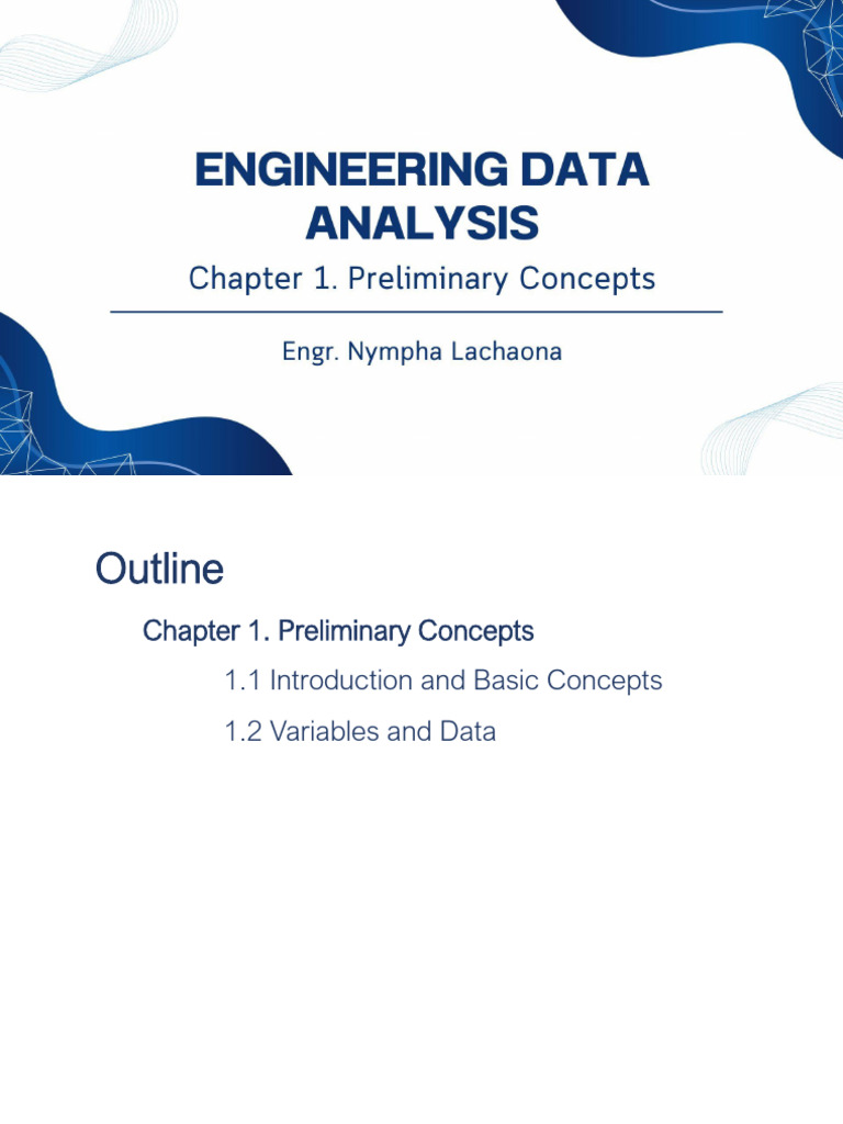 1 ABE 021 Preliminary Concepts | PDF | Statistics | Level Of Measurement