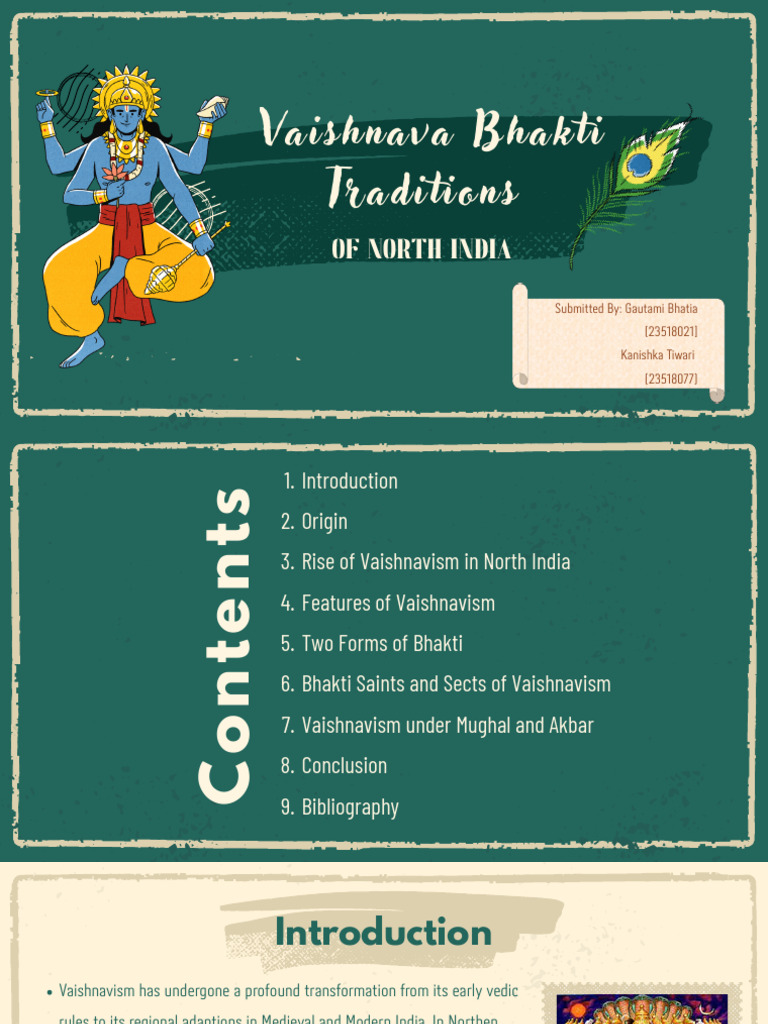Vaishnava Bhakti Traditions | PDF | Vaishnavism | Bhakti