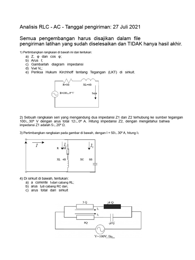 Latihan RLC CA | PDF