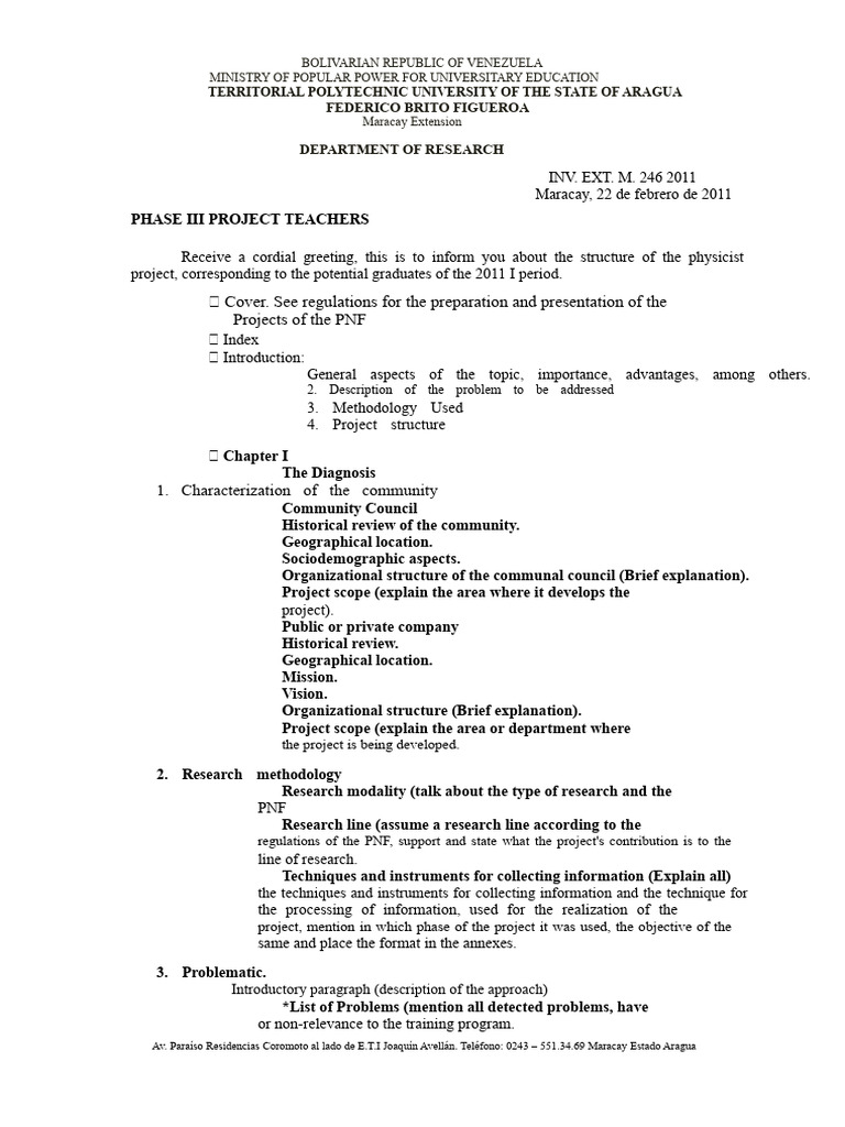 Phase III Project Structure Overview | PDF | Methodology | Cognition