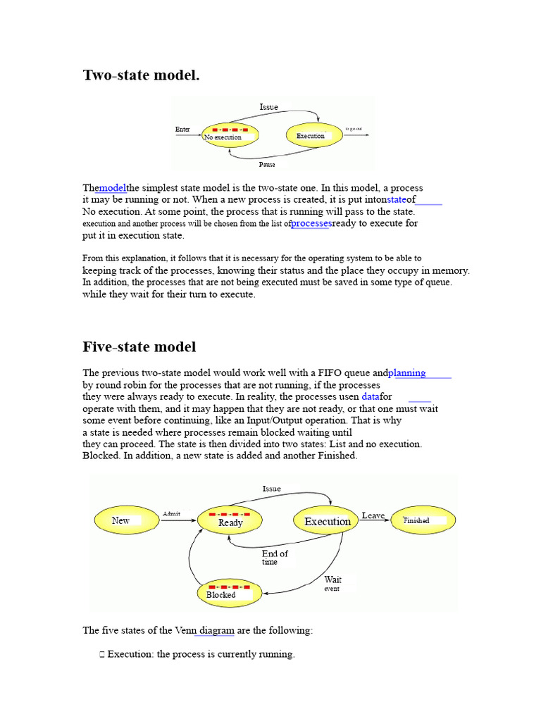 Understanding Process State Models | PDF | Queue (Abstract Data Type ...