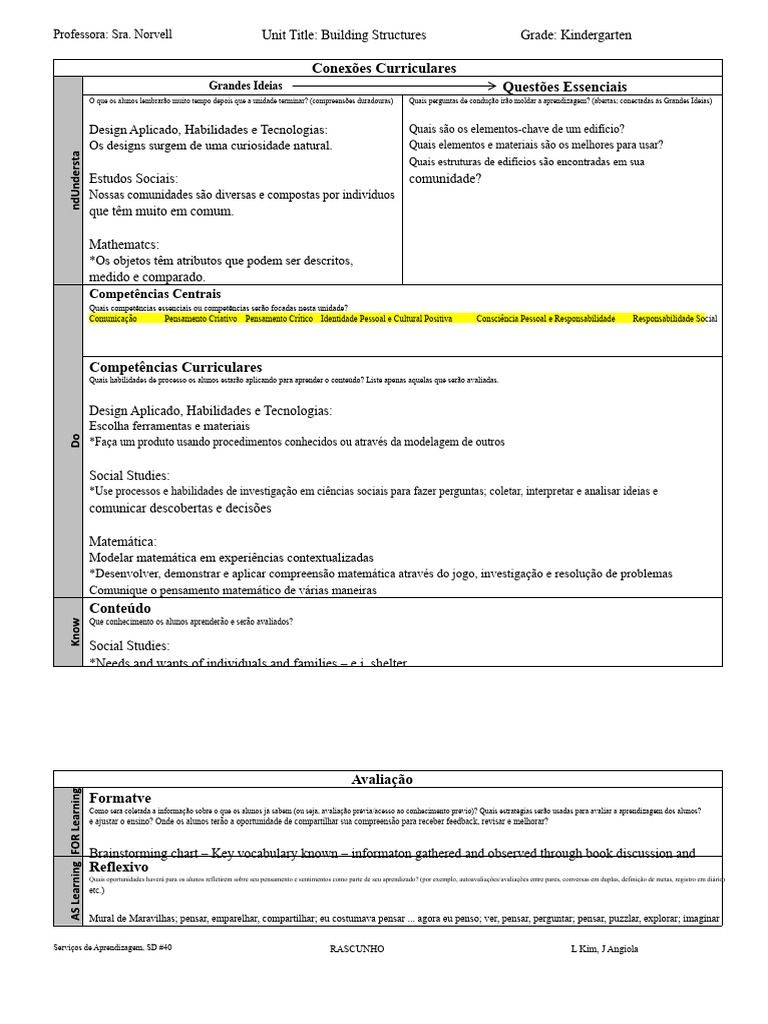 Unidade de Inquérito Estruturas de Construção | PDF | Pensamento ...