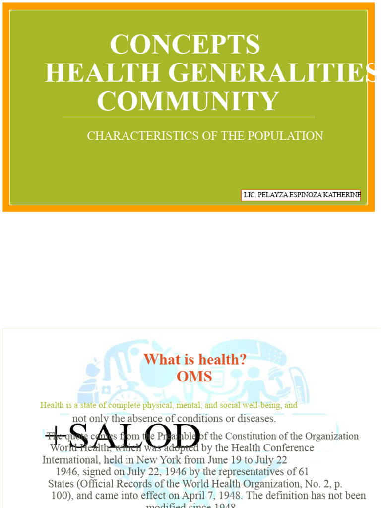 Community Health and Nursing Overview | PDF | Preventive Healthcare ...