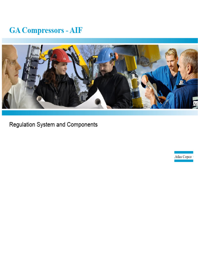 GA Compressors: Air Filter & System Overview | PDF | Pump | Valve