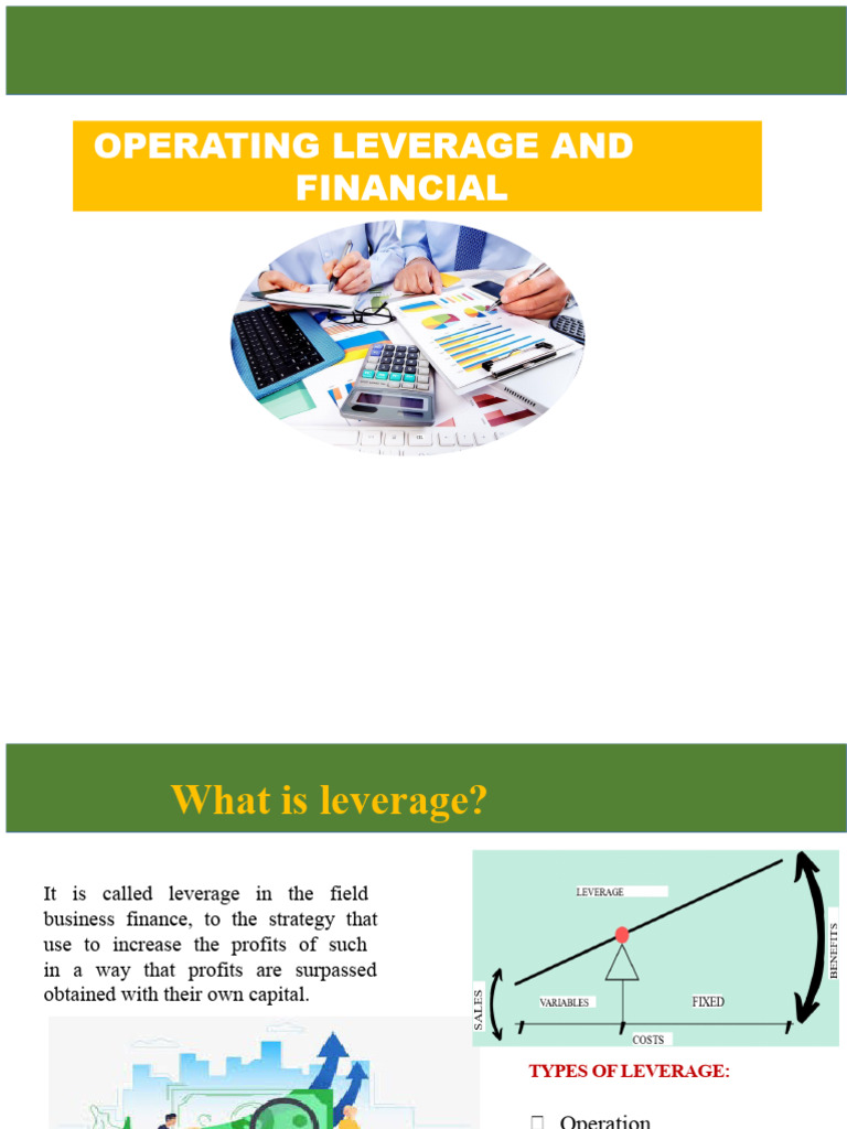 Understanding Operating and Financial Leverage | PDF | Leverage ...