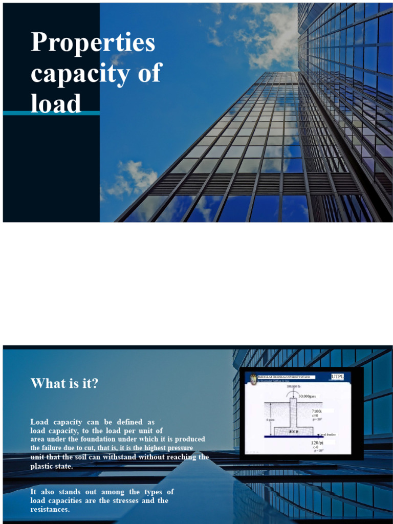 Understanding Load Capacity and Resistance | PDF | Deformation ...