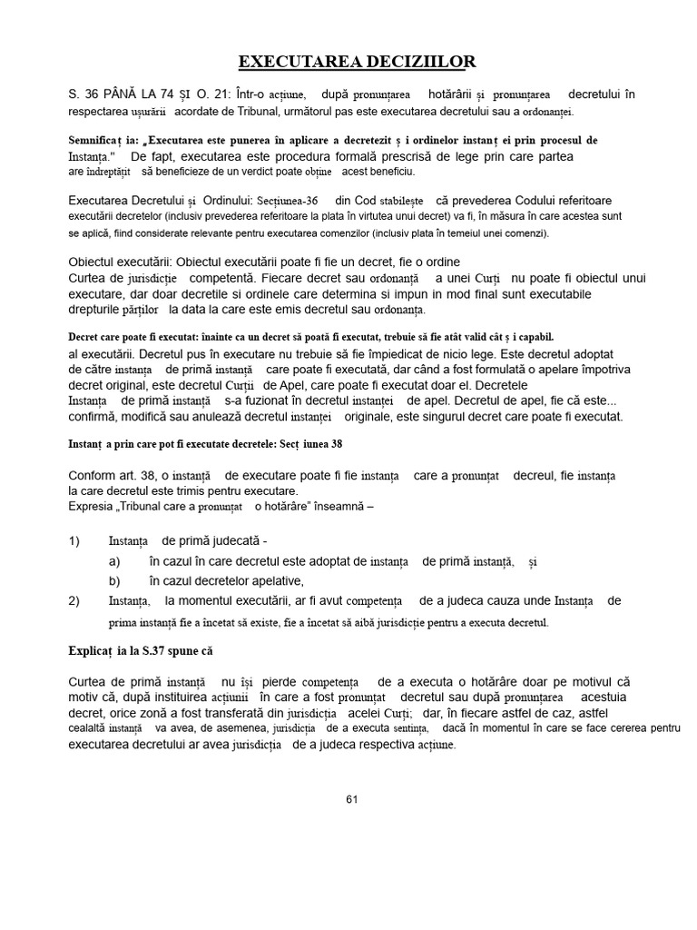 Executarea Decretelo | PDF