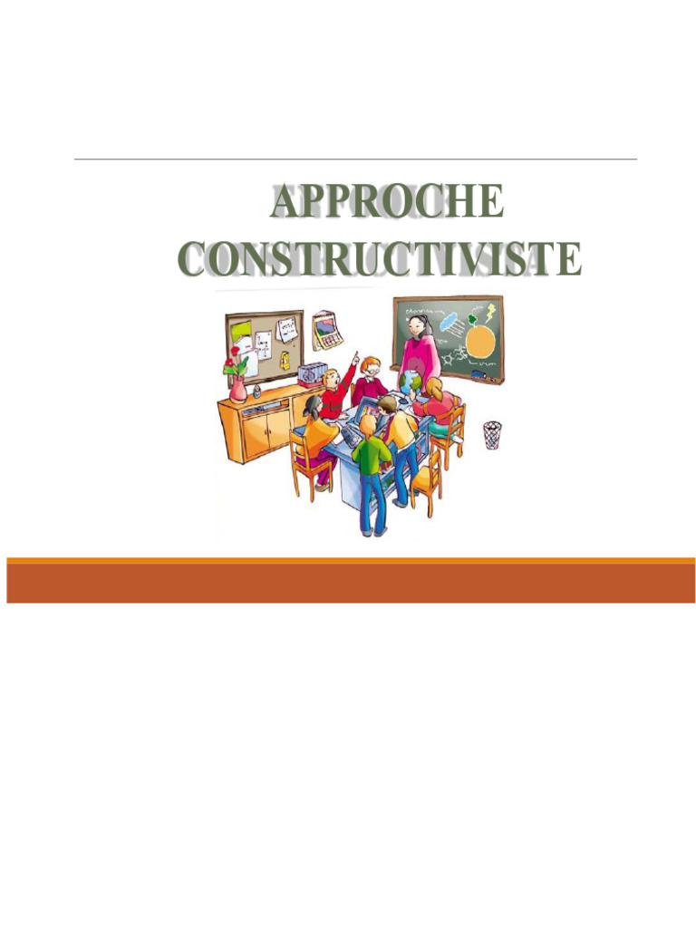 Approche Constructiviste en Éducation | PDF | Constructivisme ...