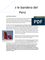 Día de le bandera del Perú