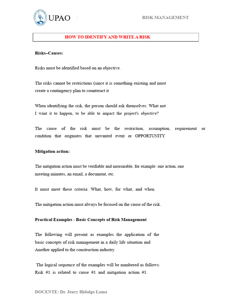 Effective Risk Management Strategies | PDF | Risk | Risk Management