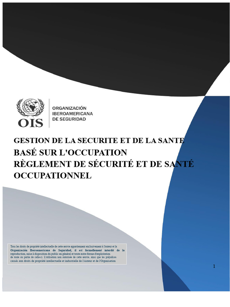 Gestion de la Sécurité et Santé au Travail | PDF | Sécurité | Santé et ...