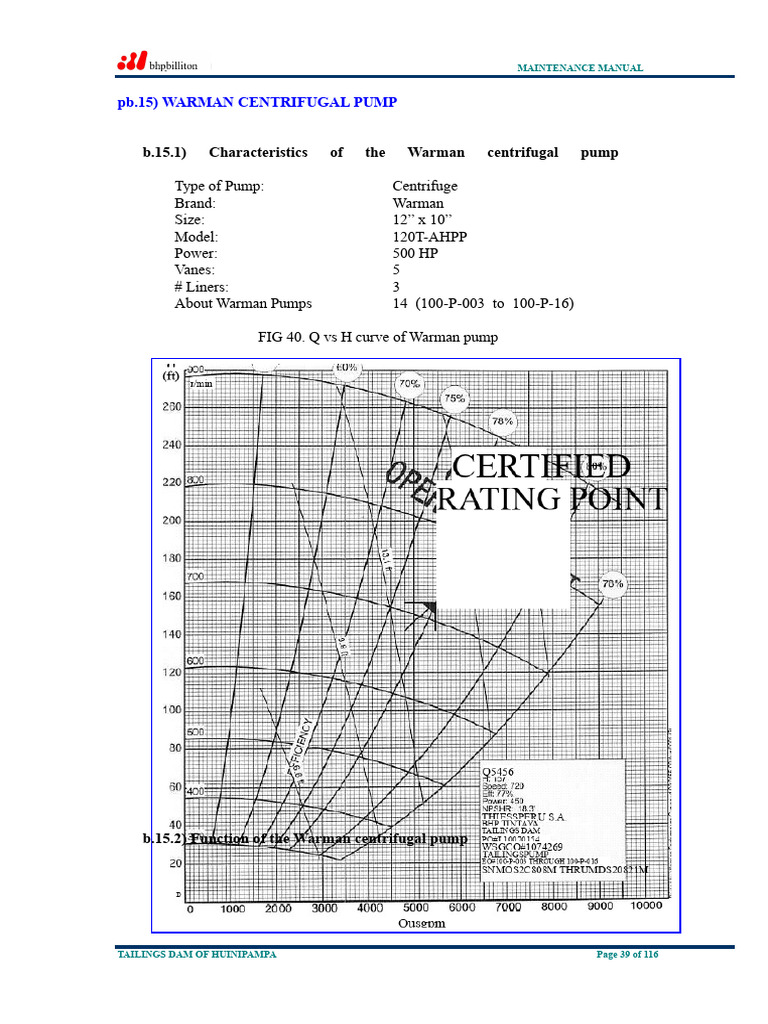 Warman Centrifugal Pump Maintenance Guide | PDF | Pump | Bearing ...