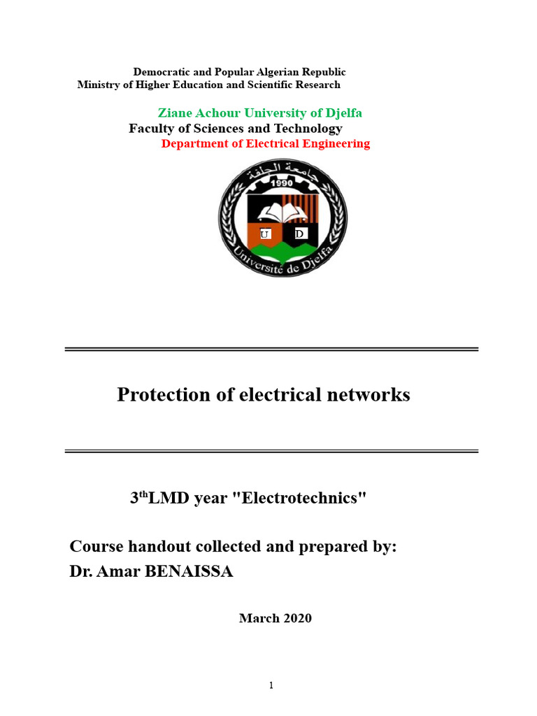 Electrical Network Protection Guide | PDF | Transformer | Fuse (Electrical)