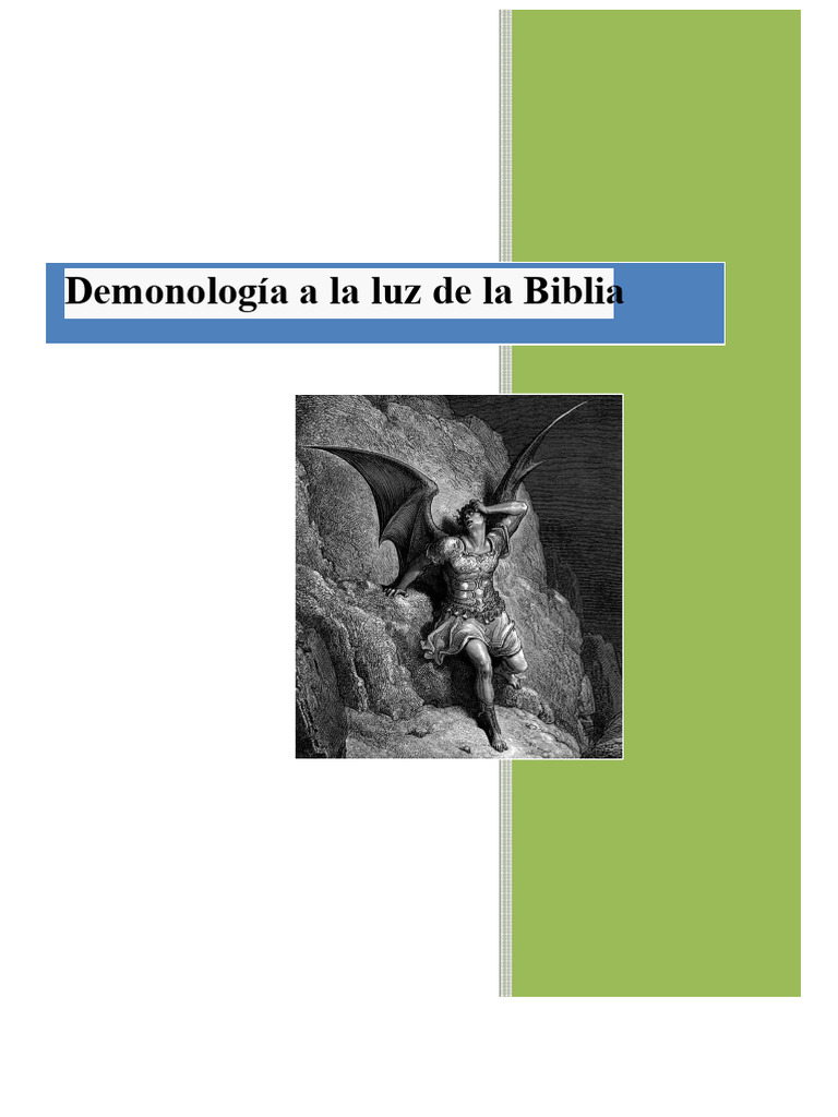 Demonología A La Luz de La Biblia | PDF | Satán | Demonios