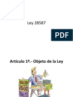 Ley 28587