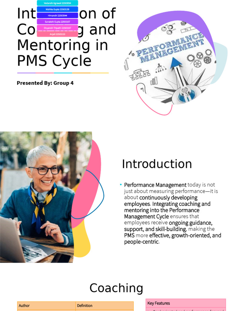 Coaching and Mentoring in Performance Management | PDF | Mentorship ...