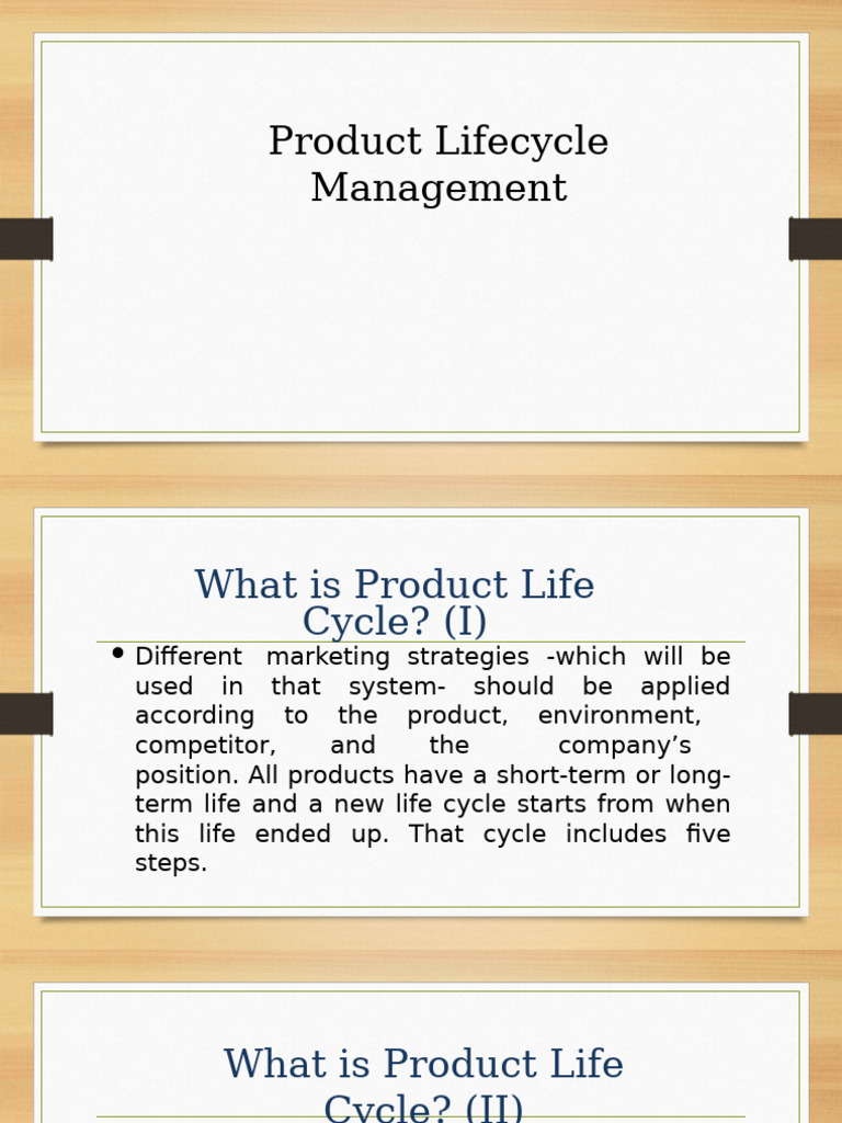 Understanding Product Lifecycle Management | PDF | Product Lifecycle ...