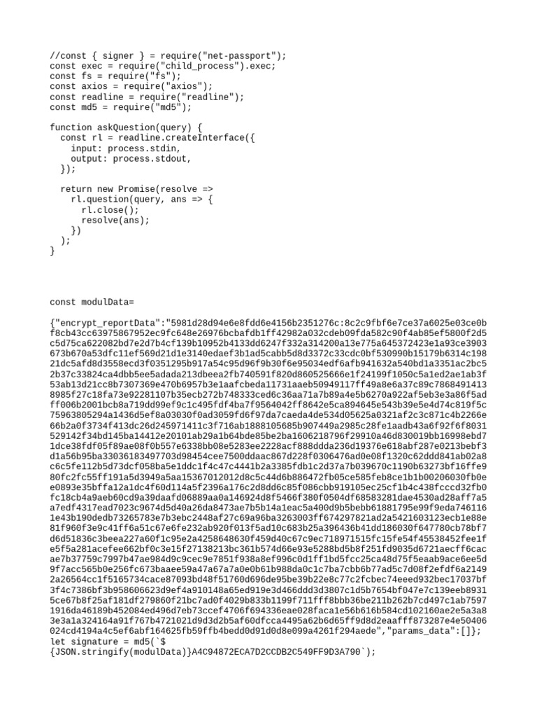 Net Passport API Integration Guide | PDF | Computer Programming ...