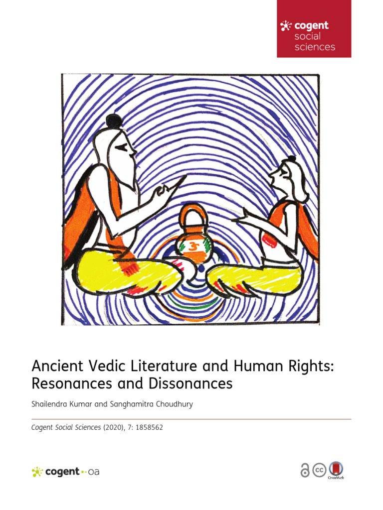 Ancient Vedic Literature and Human Right | PDF | Vedas | Dharma