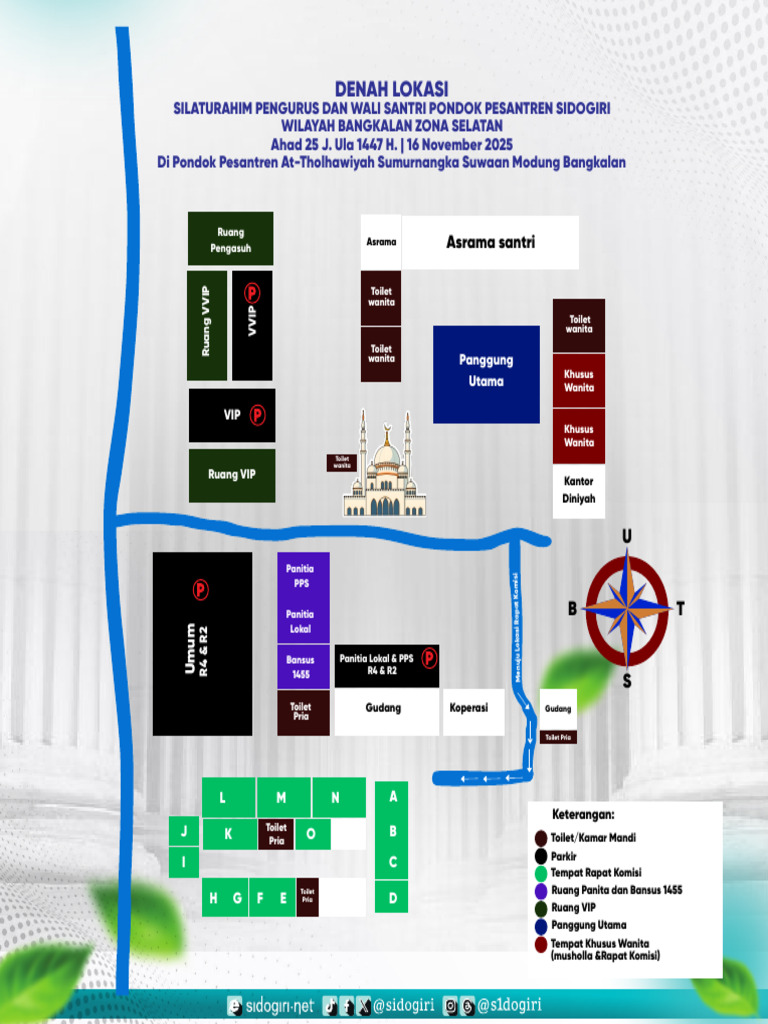 Maps & Denah Lokasi SPWS_Selatan | PDF