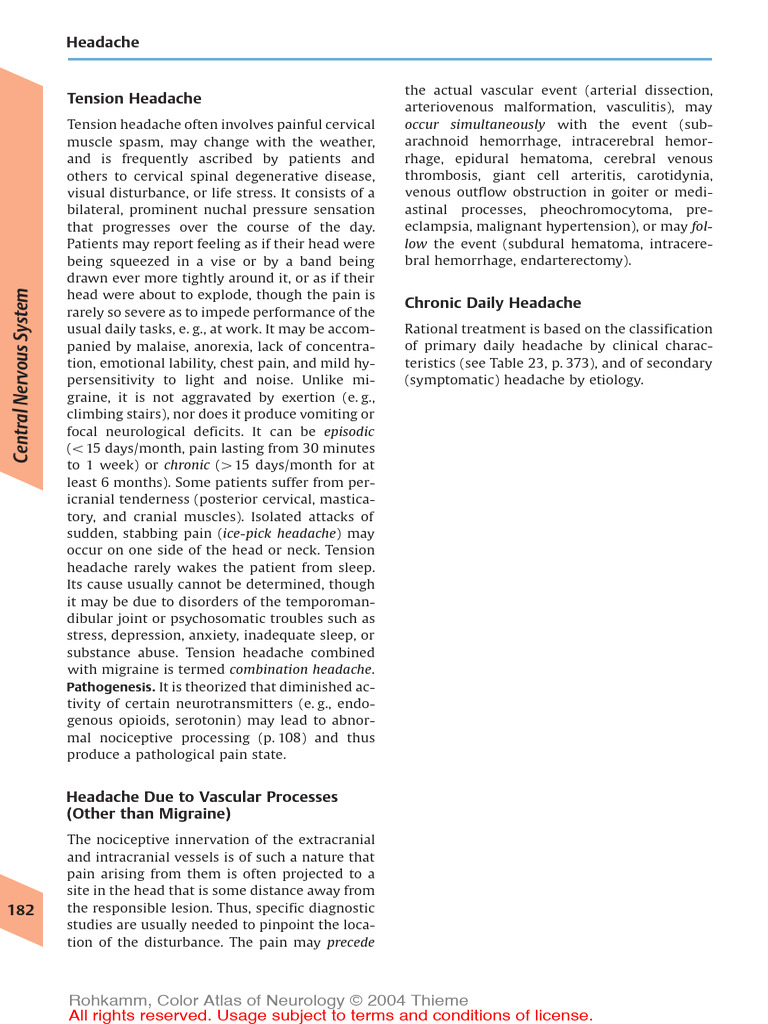 Understanding Tension Headaches | PDF | Headache | Migraine