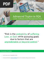 TVRA Risk Assessment Overview | PDF | Risk